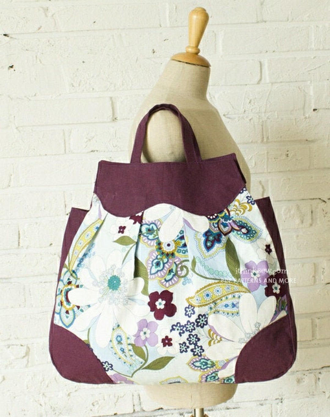The Scarlett Bag PDF Sewing Pattern, Tote Bag, Easy Sewing Pattern ...