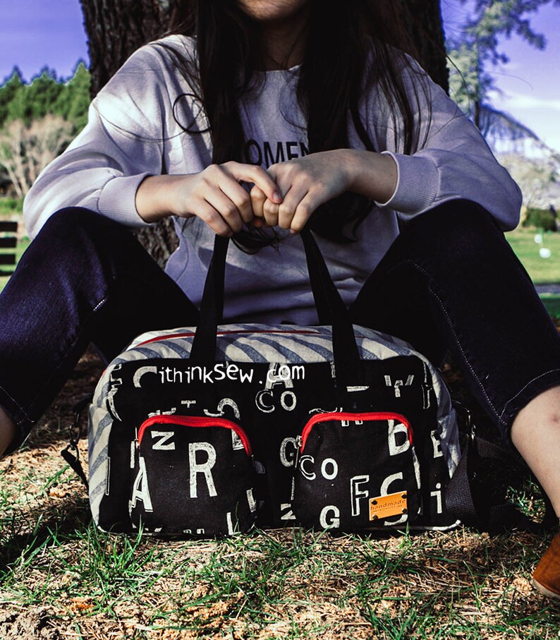 Anico Boston Bag PDF Sewing Pattern