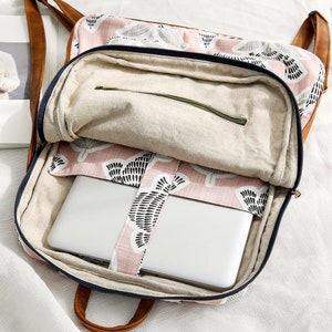 Trish Laptop Backpack PDF Sewing Pattern, School Backpack Pattern - Etsy