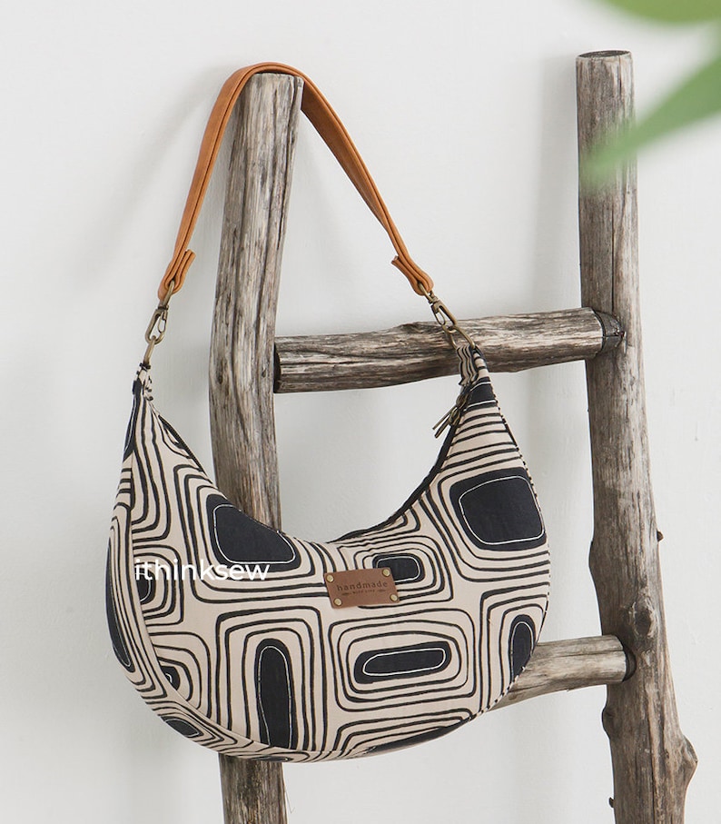 Fionn Croissant Bag PDF Sewing Pattern Etsy UK