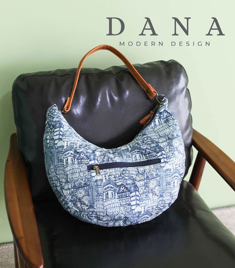 Juniper Hobo Bag PDF Sewing Pattern Easy Sewing Patter Etsy Canada