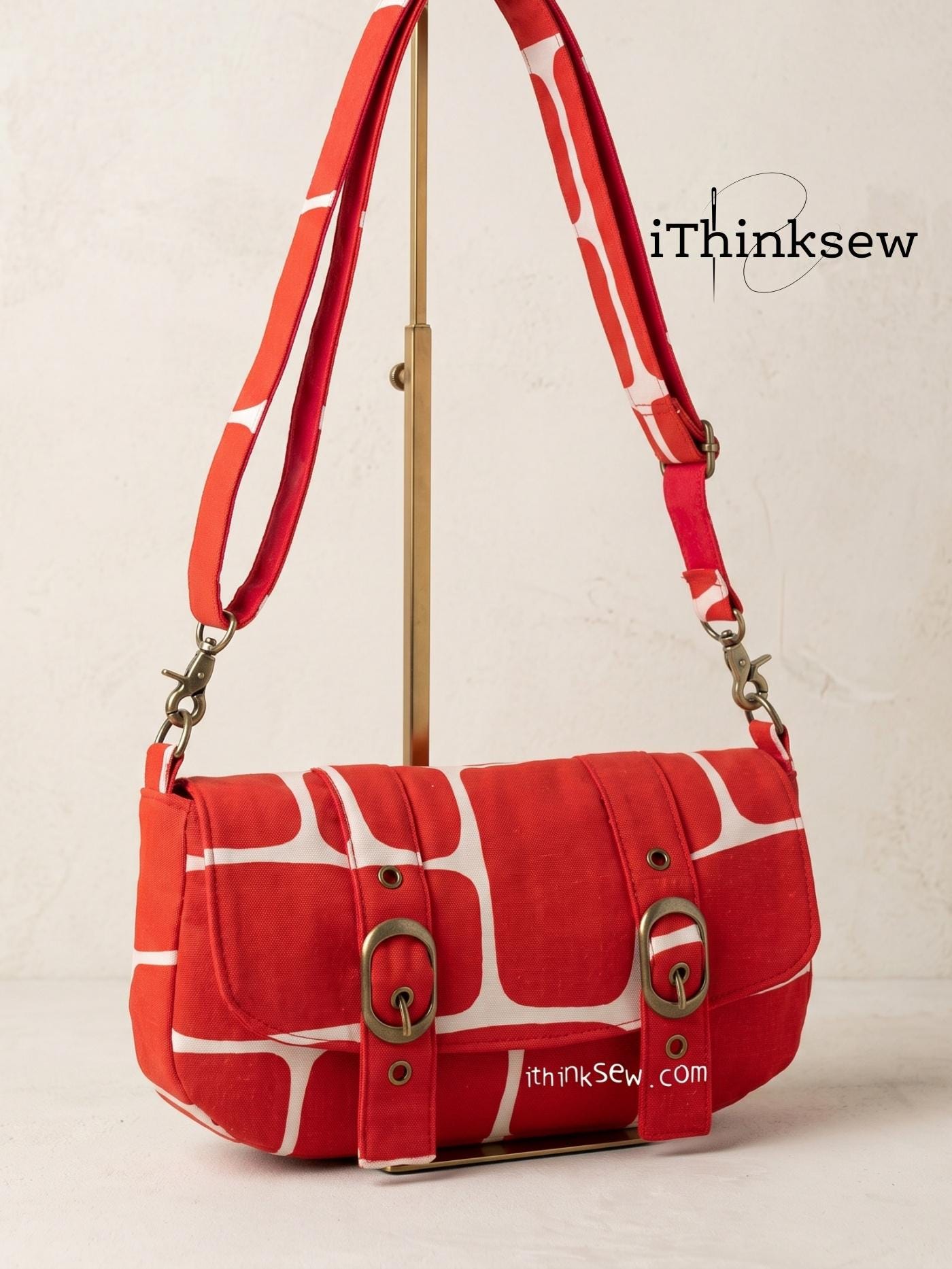 Susan Crossbody Bag Sewing Pattern PDF | Buckle Flap Purse Tutorial ...