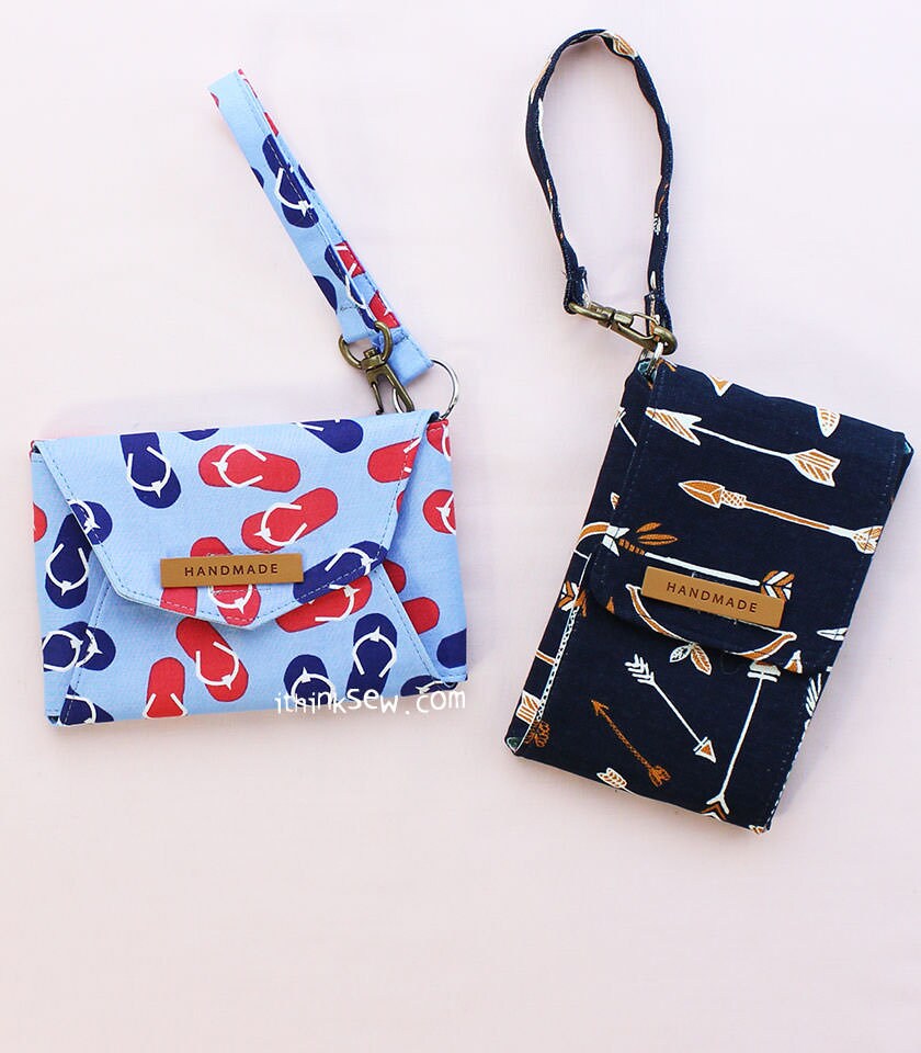 Laminated Key Chain Mask Case PDF Sewing Pattern and Video Tutorial ...