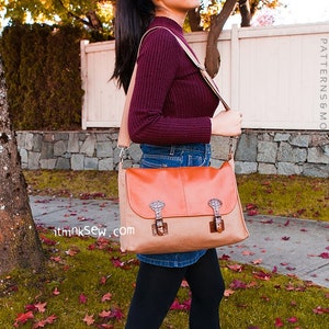 Jocelyn Messenger Bag PDF Sewing Pattern