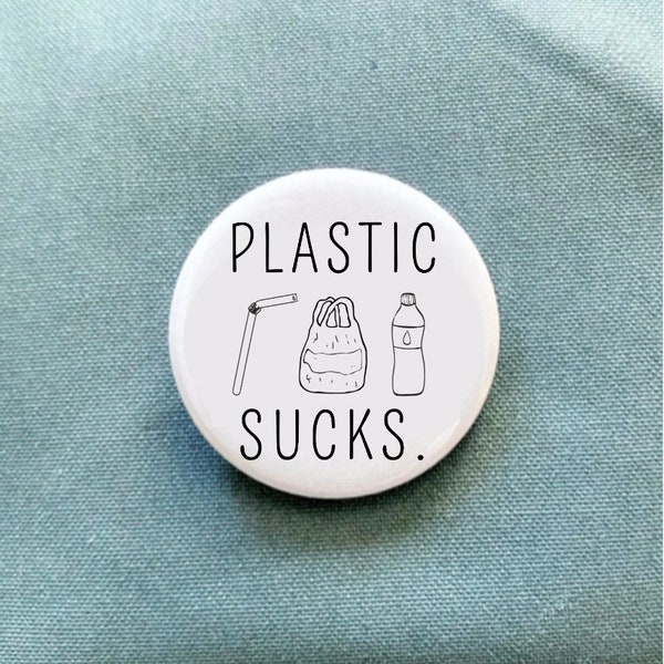 plastic sucks 1.25" pin