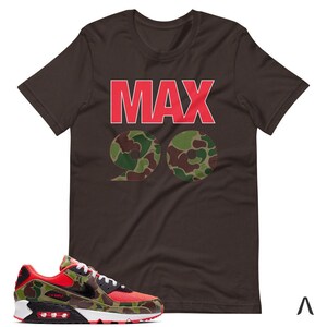 Brown Shirt to Match Air Max 90 Reverse Duck Camo New Unisex | Etsy