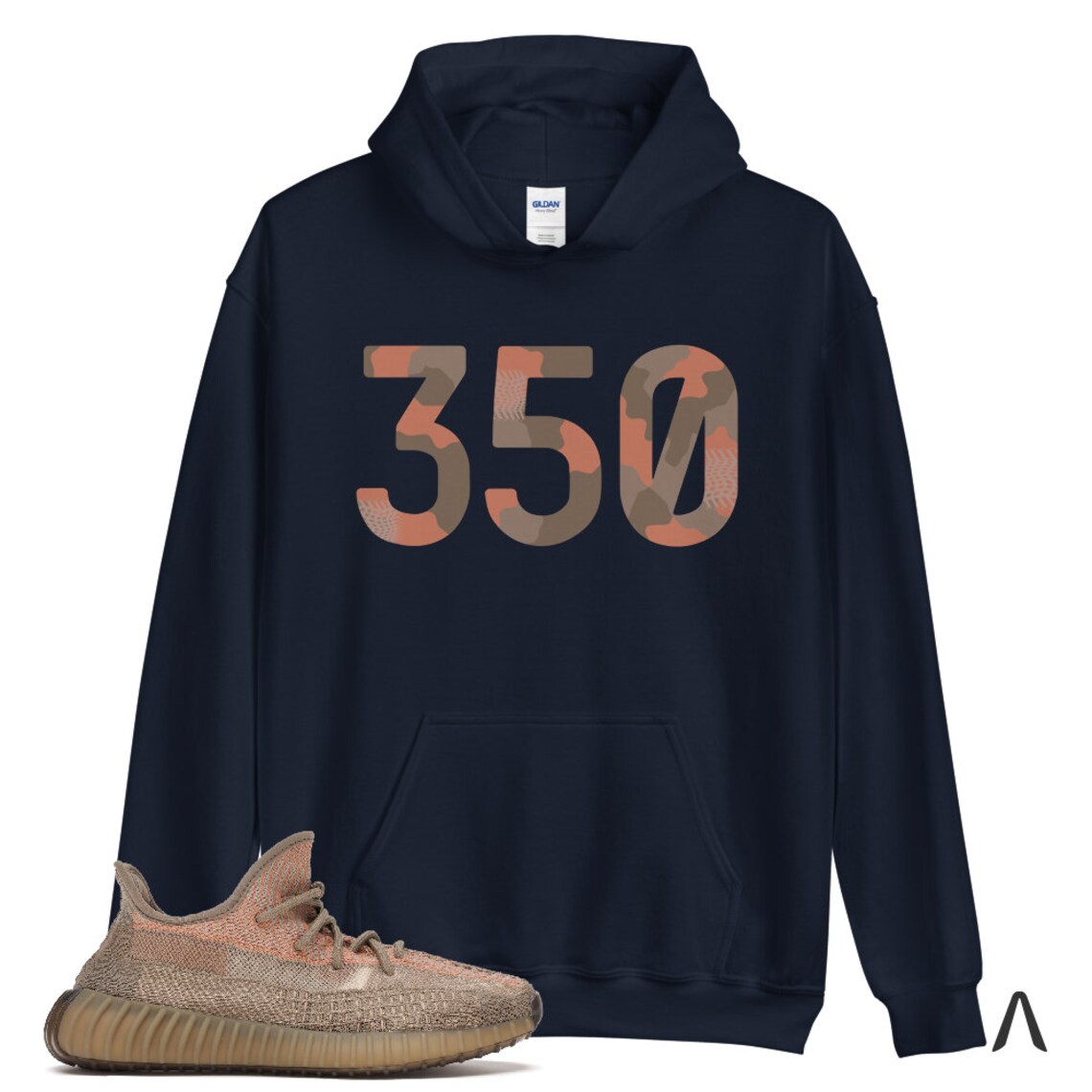 Hoodie to Match Yeezy Boost 350 Sand Taupe V2 Unisex Sneaker | Etsy