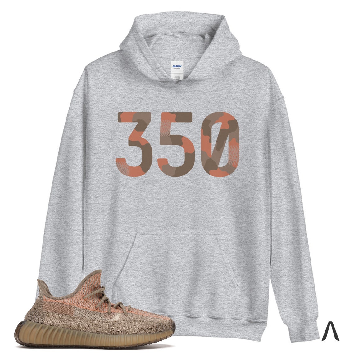 Hoodie to Match Yeezy Boost 350 Sand Taupe V2 Unisex Sneaker | Etsy