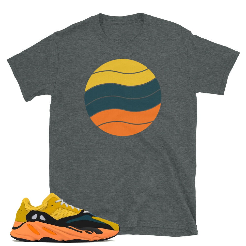 T-shirt pour assortir Yeezy Boost 700 Sun Sunset Sneaker Shirt | Etsy