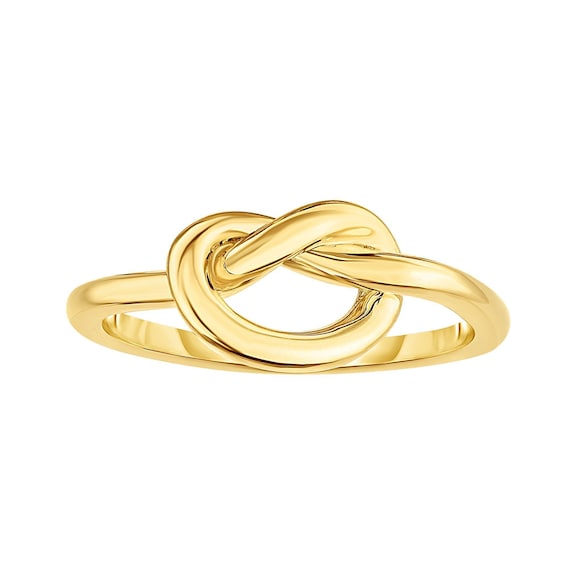 Love Knot Ring 14K Yellow Gold