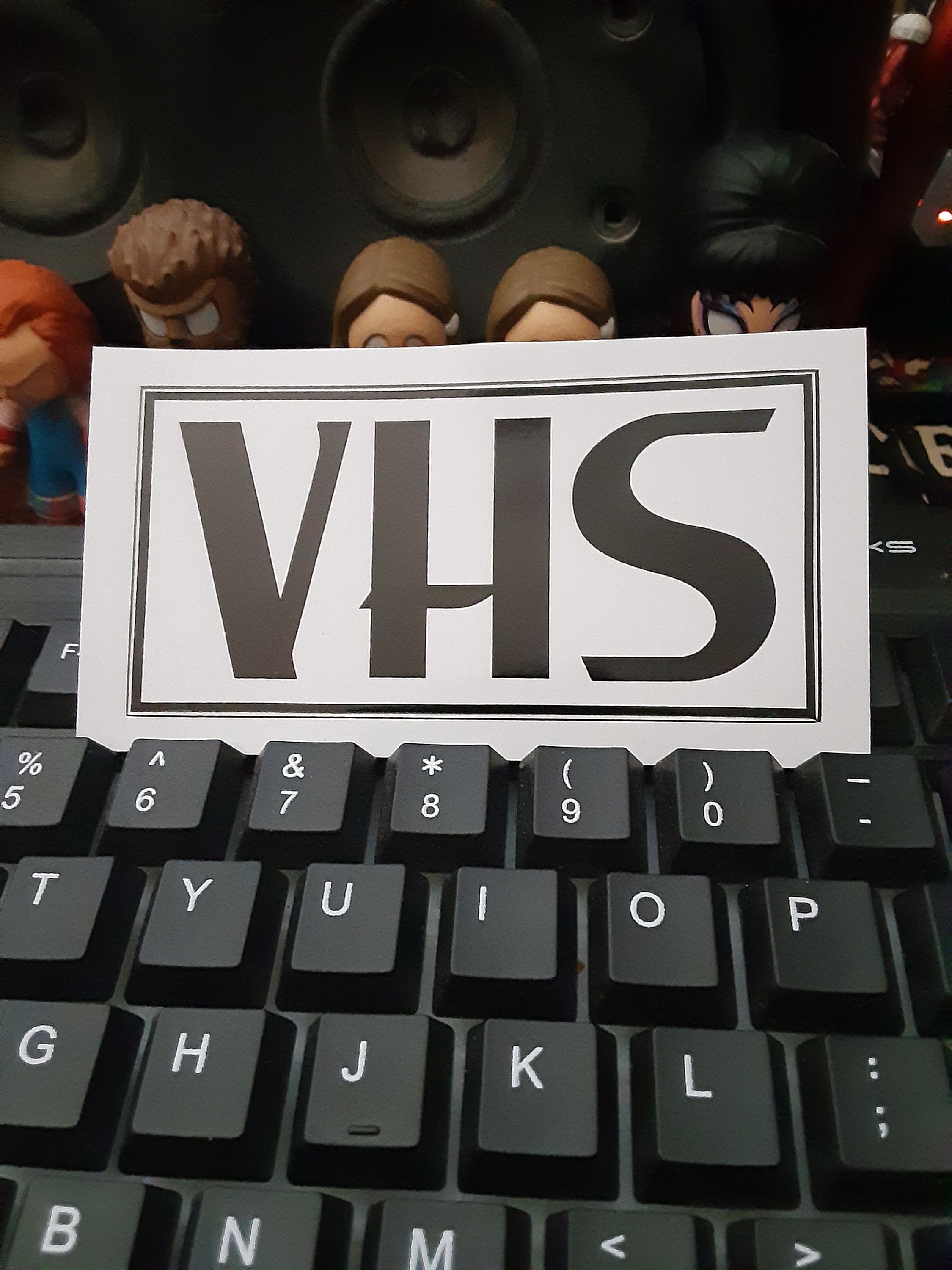 Retro VHS Sticker Etsy