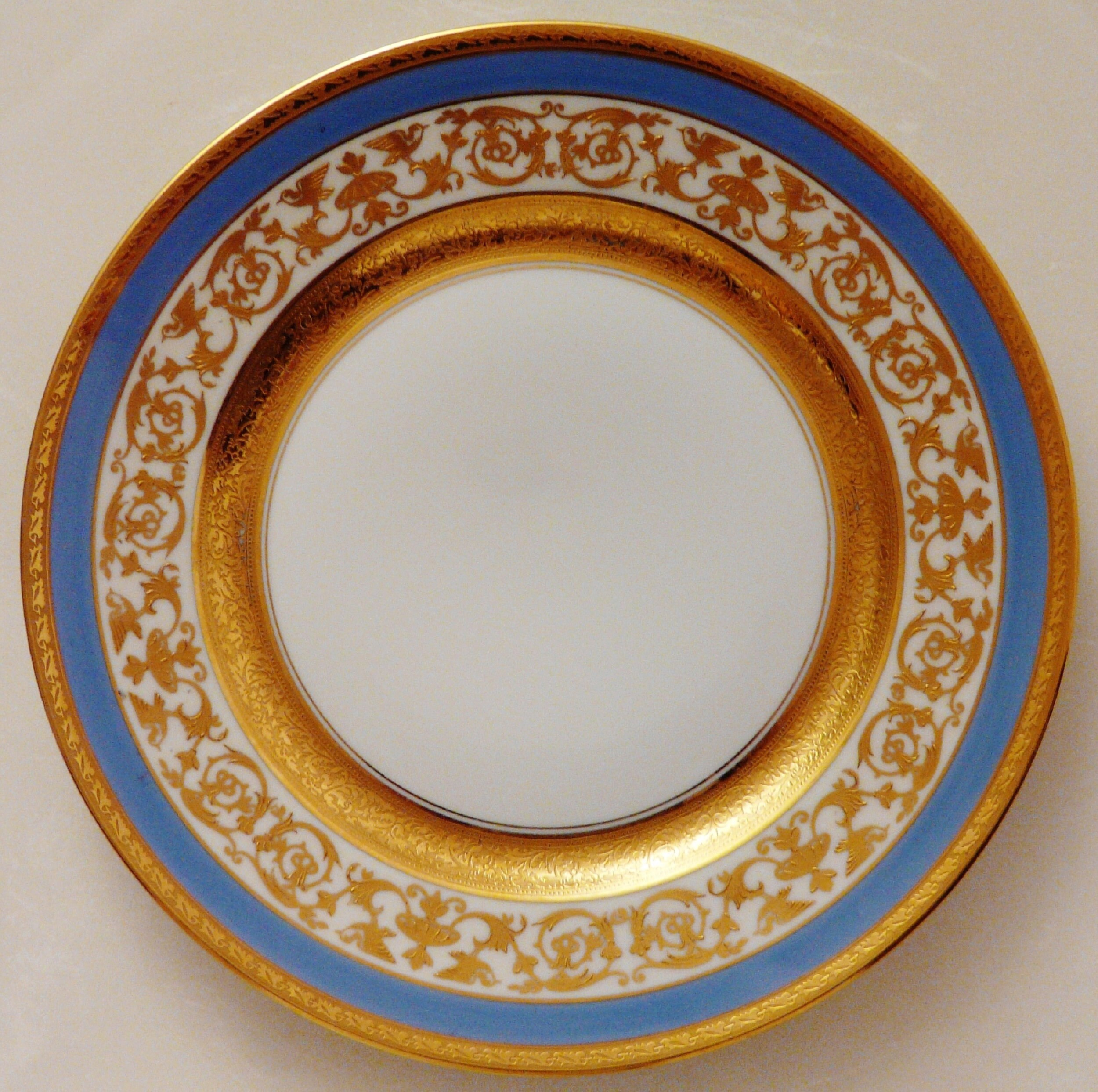 Raynaud Limoges Porcelaine Sheherazade Pattern Plate