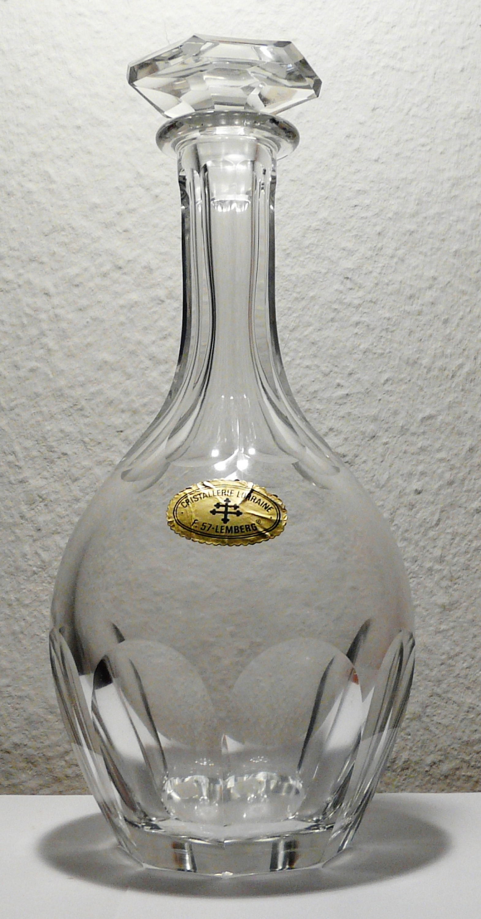 Décanteur en Cristal Lorraine