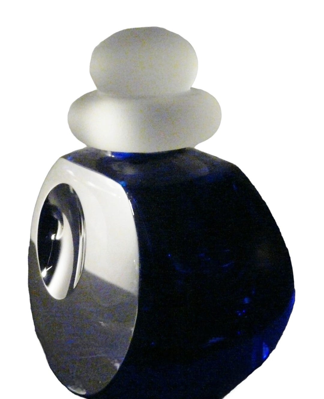 1992 Saint Louis Crystal Perfume Bottle Serge Manceau - Etsy Denmark