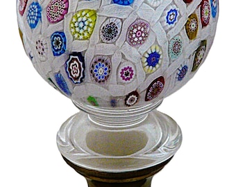 1984 Saint Louis Millefiori Newel Post