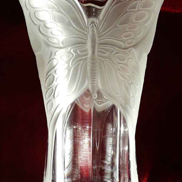 Butterfly Crystal Vases Etsy