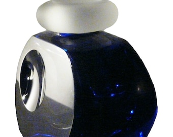 1992 Saint Louis Crystal Perfume Bottle Serge Manceau Design