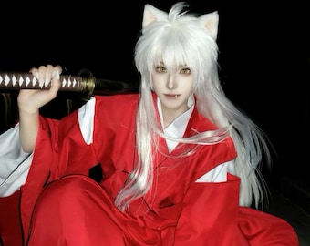 Weiß-rosa Tierohren, Tierohr-Haarspange, Katzen- und Hundeohren-Haarreif, Tierohren aus Kunstfell, Fell-Cosplay, individuell gestaltbares Ohren-Set