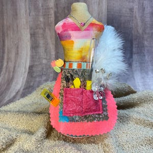 Dress Form Pin Cushion Mannequin Mantle Decoration Pin Cushion Sewing Notions Mantle Accessories Quilt notions Sewing Supplies Home Decor Ho