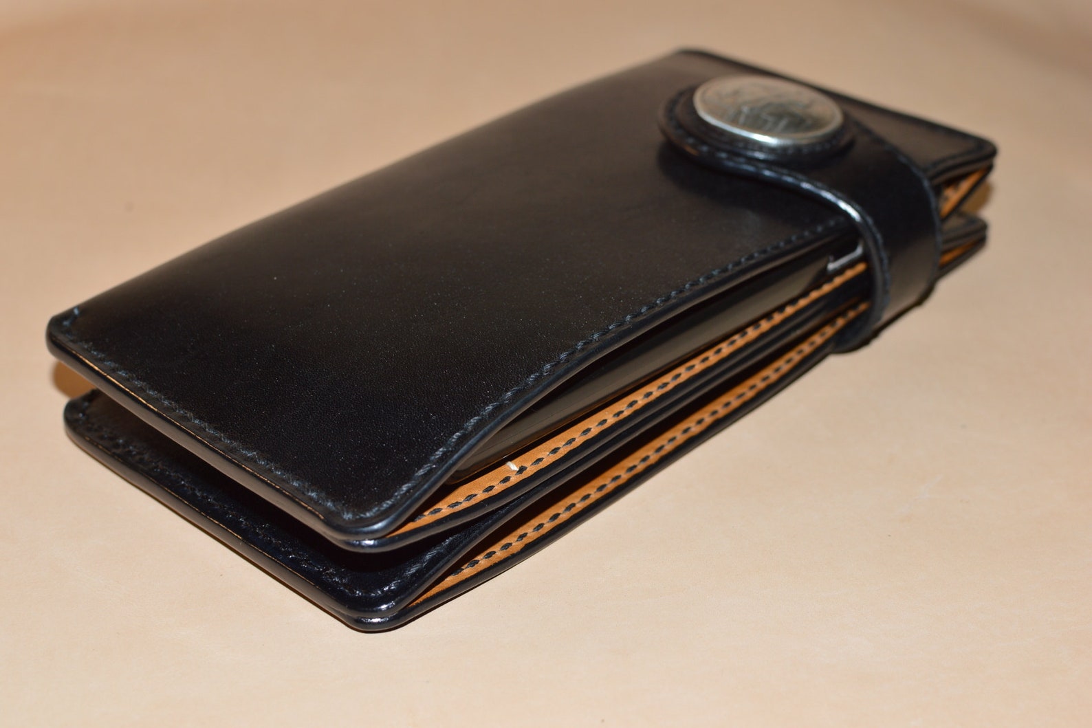 Leather case for two phones dual phone case two phones case Etsy