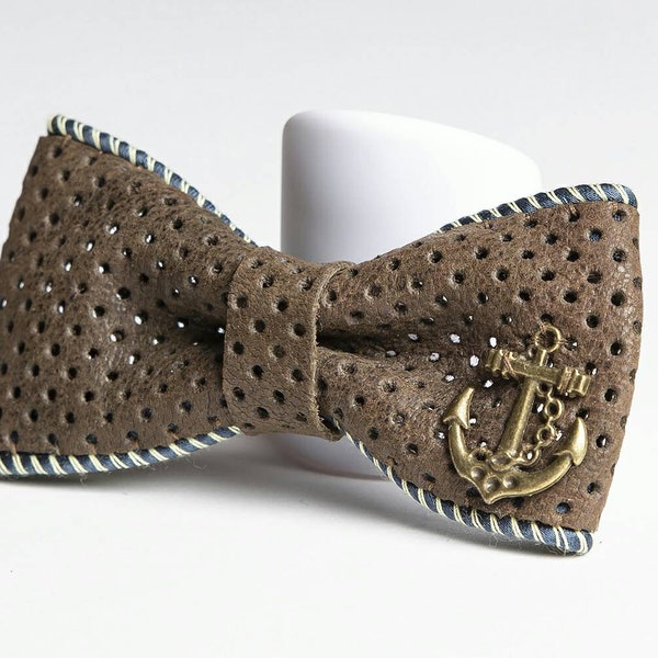 Noeud Papillon Cuir / Bow tie Leather