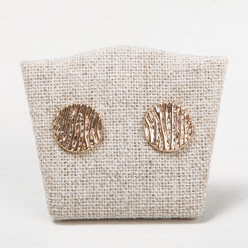 HONORINE EARRINGS Ridged fixation