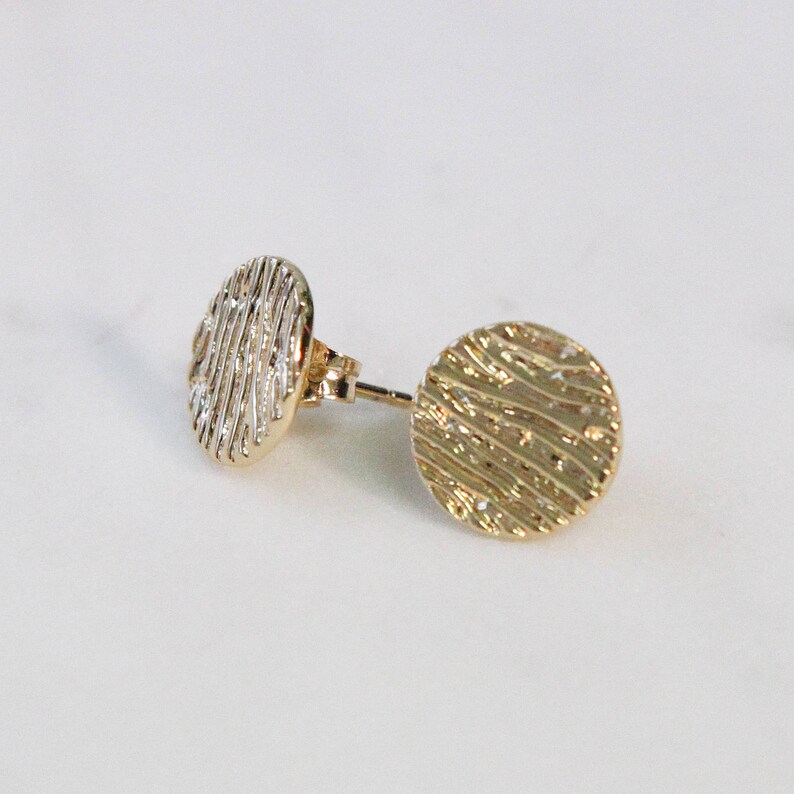 HONORINE EARRINGS Ridged fixation