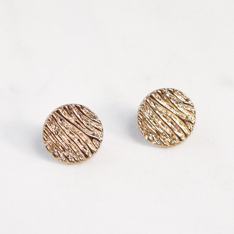 HONORINE EARRINGS Ridged fixation