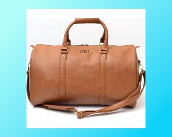 personalised weekend bag mens