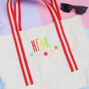 Personalised Beach Bag , Personalised Holiday Bag, Personalised Holdall , Personalised Swimming Bag ,Personalised Beach Bag , Kids Beach Bag