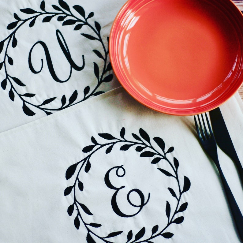 Personalised Placemats Country Placemats Personalized Etsy