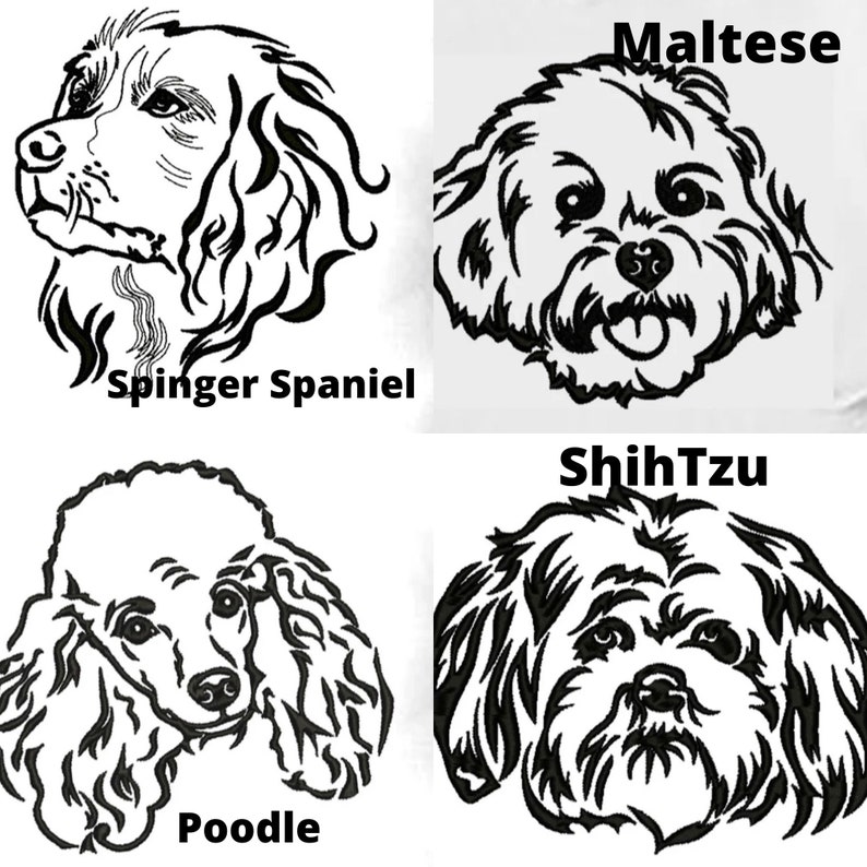 Embroidered Pet Portrait Backpack Custom Recycled Backpack Etsy