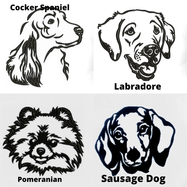 Embroidered Pet Portrait Backpack Custom Recycled Backpack Etsy