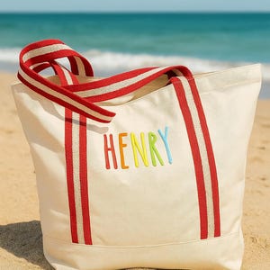 Personalised Beach Bag , Personalised Holiday Bag, Personalised Holdall , Personalised Swimming Bag ,Personalised Beach Bag , Kids Beach Bag