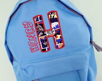 personalised spiderman backpack