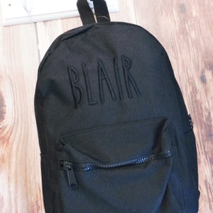 Personalised Name Rucksack -  Personalized Bag - school nursery Bag - Personalised Kids Backpack- Girls Rainbow Backpack Backpack