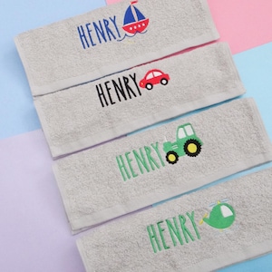 Kids face cloth / wash cloth / personalised cloth / flannel / personalised flannel / Personalised Kids Face Cloths