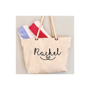 Personalised Beach Bag , Personalised Holiday Bag, Personalised Holdall , Personalised Swimming Bag ,Personalized Beach Bag ,Pink Beach Bag