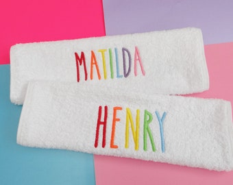 Personalized Embroidered Face Cloth: Luxury 650gsm Custom Wash Cloth