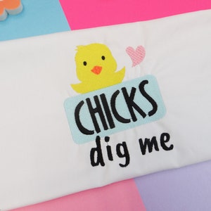 Easter Chick Embroidery Design: 3 Sizes (Digital Download)