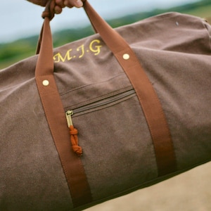 Sac de week-end personnalisé - Fourre-tout pour homme personnalisé - Sacs pour homme - Sacs de voyage personnalisés - Sacs pour garçons d'honneur - Cadeaux mari - Sac personnalisé