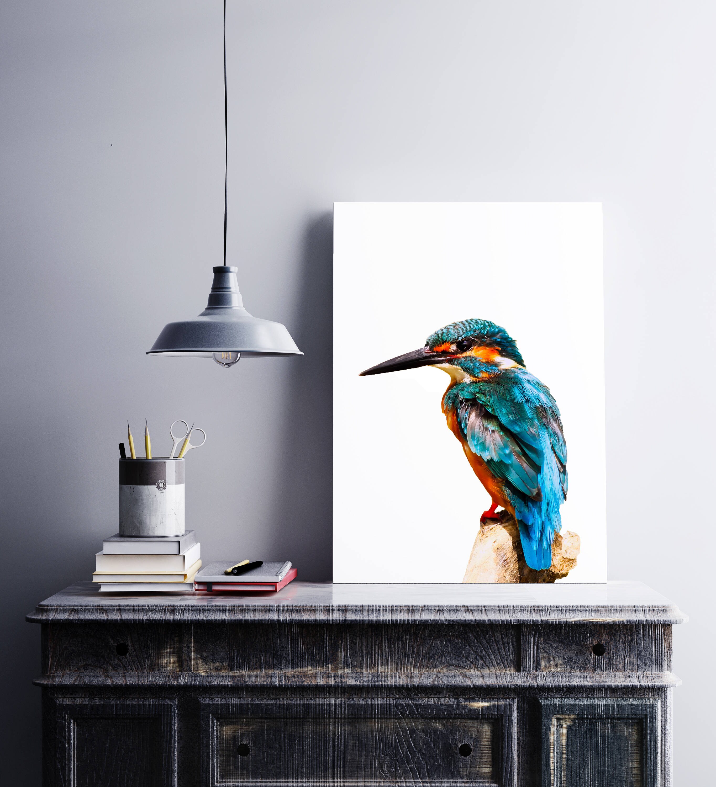 Common kingfisher bird art Large Wall Art Printable Poster Etsy