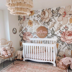 Harlow // Peel and Stick Wallpaper // Removable