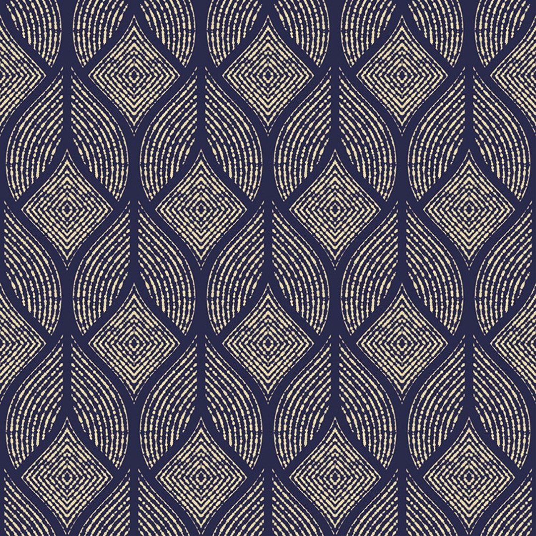 Gold Geo Wallpaper // Removable Temporary Wallpaper - Etsy