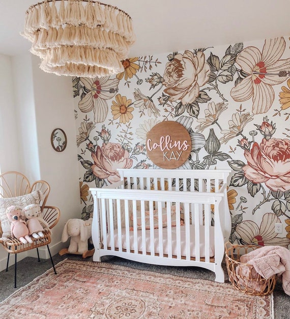 Harlow // Peel and Stick Wallpaper // Removable - Etsy
