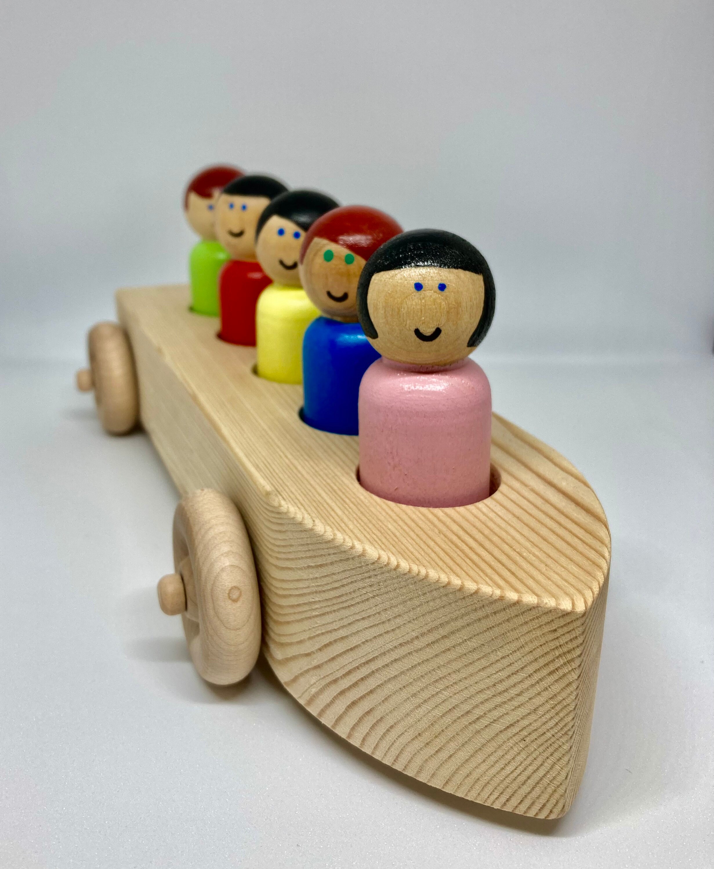 Wooden Boat Toy. Etsy