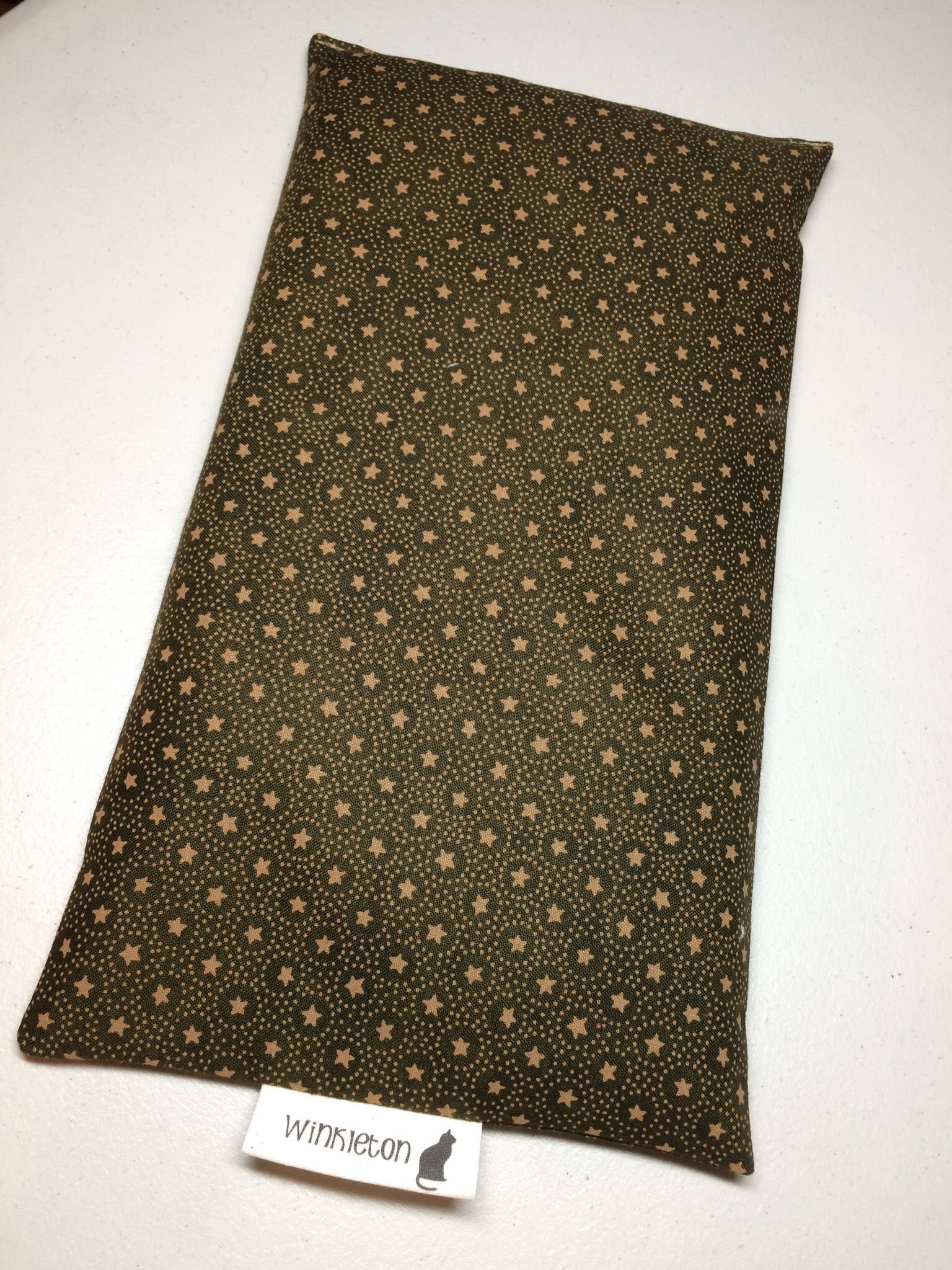 Microwave Flaxseed and Rice Heating Bag Hot or Cold Cinnamon Etsy