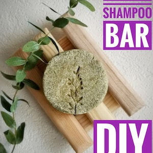DIY SOLID Shampoo Bar Recipe / Digital file