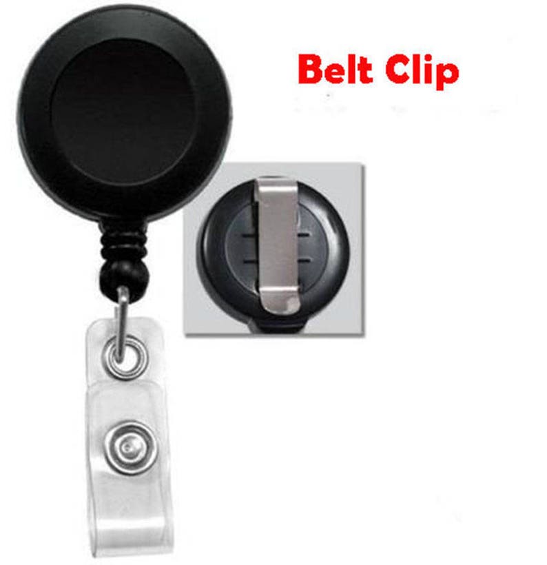 Best Gift Idea Alligator Swivel Clip ID Badge Holder Retractable ID Badge Reel SALE !!!! Teacher Nurse Gifts Badge Clips