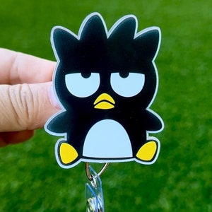 SALE !! Kawaii HK Kitty Cat Bunny Dog Bling Cute Cartoon  Retractable ID Badge Reel - Doctor / Nurse / Medical Worker / Coworker Badge Reel